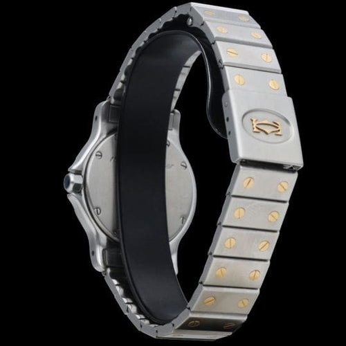 Montre Cartier Montre Santos Ronde Octagon 58 Facettes MT41530