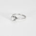 Bague 59 Bague Solitaire Diamant 0,60ct or blanc et platine 58 Facettes GU150