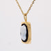 Pendentif Pendentif en or jaune et camée sur onyx 58 Facettes 21-595A