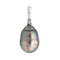 Pendentif Pendentif Or blanc Perle de tahiti, Diamant 58 Facettes 4063806RV