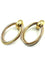 Boucles d'oreilles CARTIER. Boucles d'oreilles vintages 3 ors 18K 58 Facettes