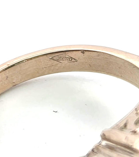 Bague 54 Bague en or blanc avec aigue-marine et diamants 58 Facettes