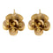 Boucles d'oreilles Boucles d'oreilles à motif de fleurs en or jaune, or rose 58 Facettes TRO0629