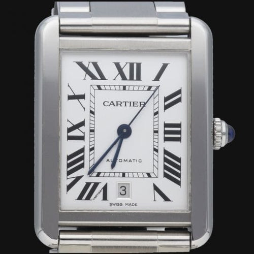 Montre Cartier Montre Tank Solo Xl 58 Facettes MT44394
