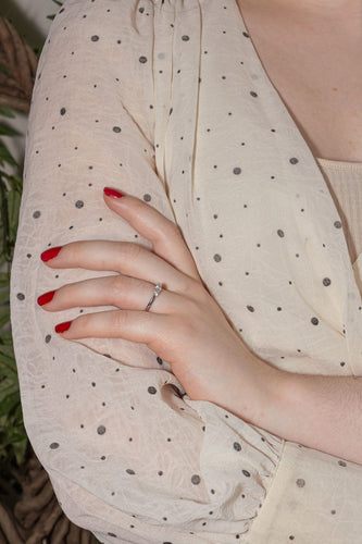 Bague 54 Bague Or blanc Diamant 58 Facettes 4098648RV