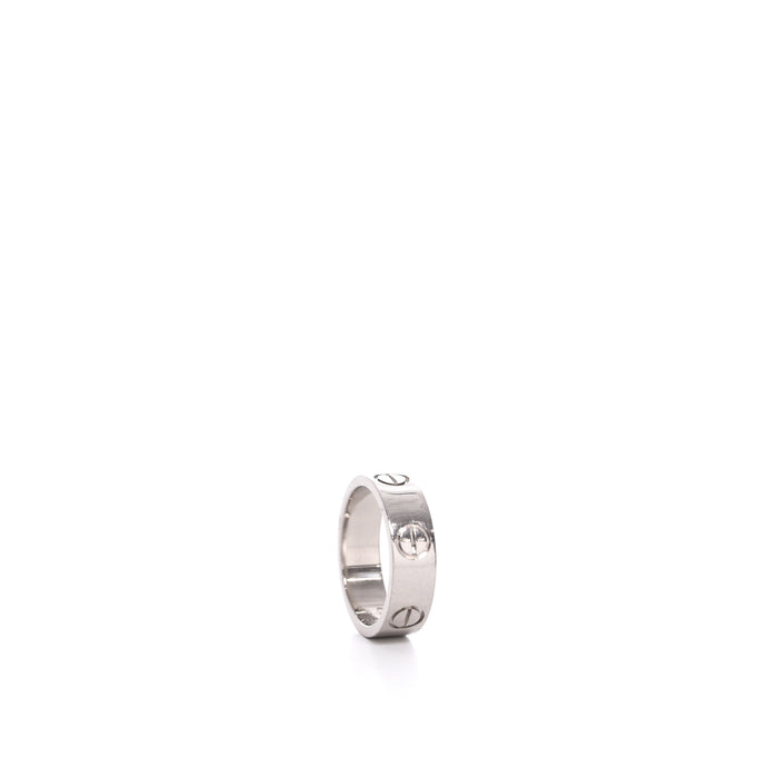 Bague 50 CARTIER - Bague Love Or Blanc 58 Facettes 96256