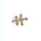 Broche Broche Croix de Lorraine Yellow Gold 58 Facettes