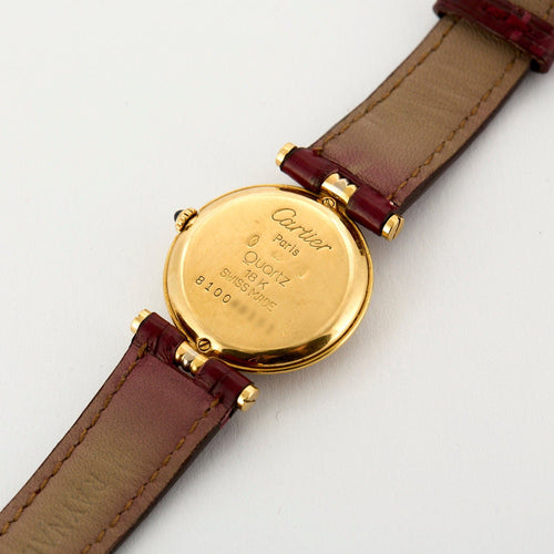 Montre Montre Cartier Modèle Trinity Vendome trois Ors 58 Facettes