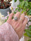 Bague 58 Bague Vintage Diamants Or gris 58 Facettes AA 1691