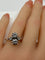 Bague 56 Bague Toi & Moi diamants vers 1930 58 Facettes AB68