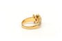 Bague 52 Bague en or jaune sertie d'un rubis et de diamants 58 Facettes 22239