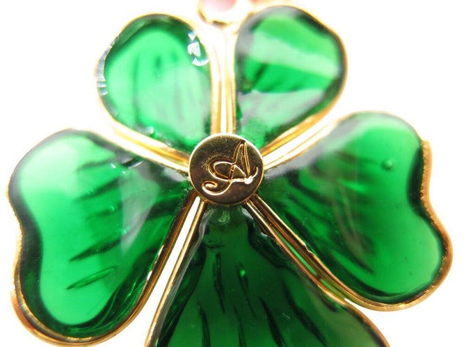 Collier parure collier boucles d'oreille augustine paris gripoix camelia pate verre 58 Facettes 269071