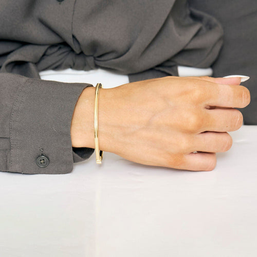 Bracelet Bracelet Jonc en or jaune 58 Facettes LP1098/2