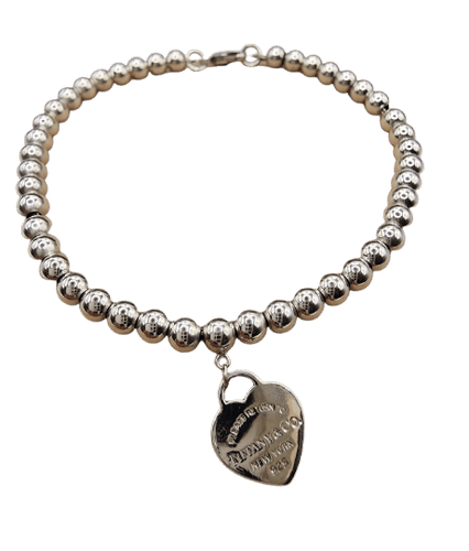 Bracelet Bracelet de la collection Tag Beads de Tiffany & Co. en argent 925 58 Facettes