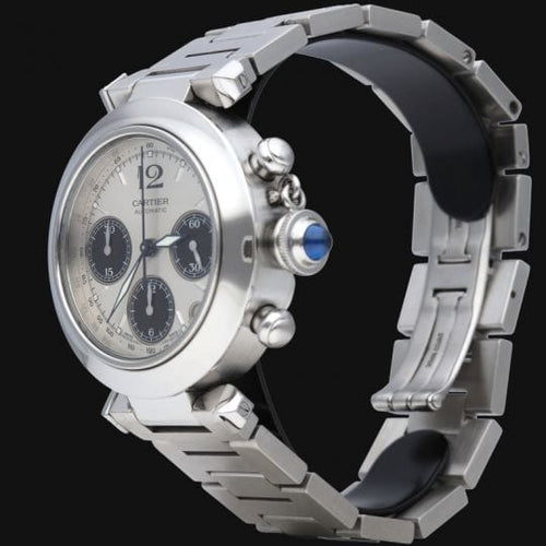 Montre Cartier Montre Pasha Chronograph 58 Facettes MT44369