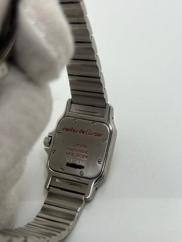 Montre Cartier Santos Galbée Lady 1057930 58 Facettes