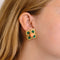 Boucles d'oreilles VAN CLEEF & ARPELS - Parure "Delphe Collection" Corail et chrysoprase 58 Facettes DV0332-5