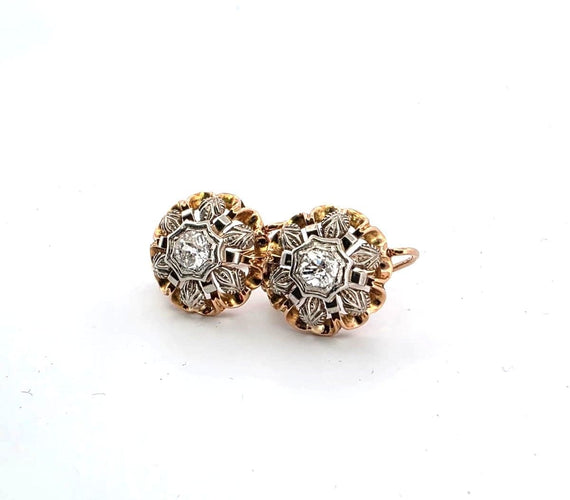 Orecchini in oro giallo con diamanti 58 Facettes