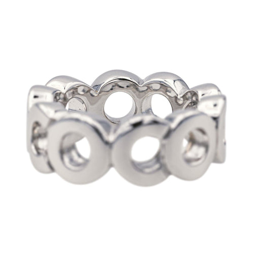 Bague 50 Chanel Bague Coco Or blanc 58 Facettes 3911601RV