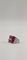 56 White Gold Ruby ring 58 Facettes 21008269