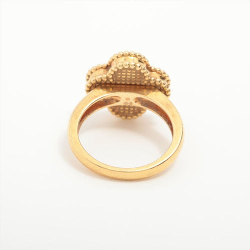 Ring 50 Van Cleef & Arpels - Ring Vintage Alhambra aus Gelbgold und Onyx 58 Facettes