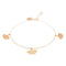 Bracelet Bracelet Ginette NY Gingko Or rose 58 Facettes 2682439CN
