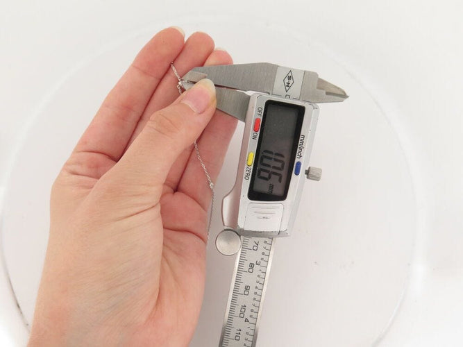 Collier collier MESSIKA joy 5224 diamant poire 0.25ct or blanc 18k 0.40ct 58 Facettes 268841