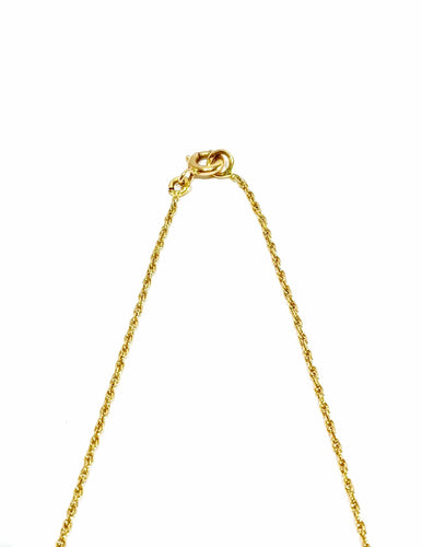 Collier Collier or jaune et diamants 58 Facettes