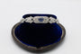Bracelet Bracelet exclusif en or blanc avec saphir et diamants de style Art Déco 58 Facettes PPK03