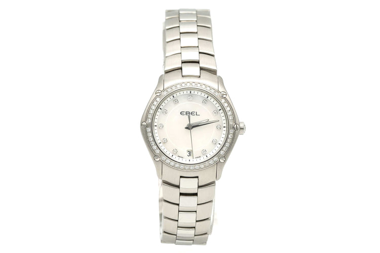 Montre Ebel - Montre Classic Sport 9953Q2S - Nacre et diamants 58 Facettes M0069