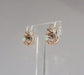 Boucles d'oreilles Paire de boucles d’oreilles dormeuses 19e opale or rose 58 Facettes