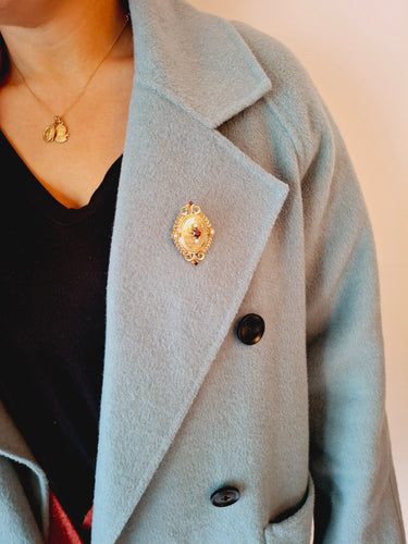 Pendentif Pendentif Napoléon III or ose 58 Facettes