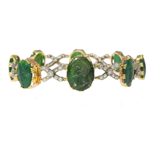 Montre L'art de la taille-douce : se connecter à l'élégance romaine 58 Facettes 17010-0246