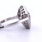 Anello rubino diamanti Art Déco 58 Facettes