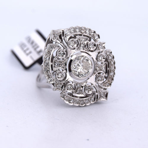 Bague 62 Bague Art Déco 58 Facettes