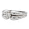 Bague 54 Bague Solitaire Or blanc Diamant 58 Facettes 578383CD