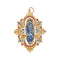 Pendentif Pendentif Or jaune Lapis lazuli, Saphir, Rubis 58 Facettes 3301418RV