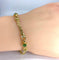 Bracelet Bracelet en or jaune 18 carats, emeraudes et diamants 58 Facettes AB362