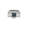 Bague 55 Bague en Or blanc 18k 58 Facettes SQU3431