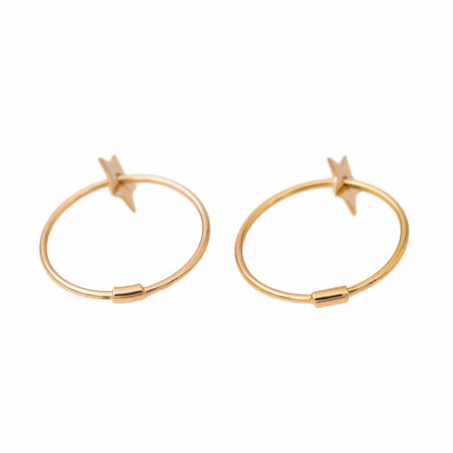 Boucles d'oreilles Boucles d'oreilles Créoles Or rose 58 Facettes 2841367CN