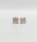 Boucles d'oreilles Puces d'oreilles vintage or rose et 2,00 carats de diamants 58 Facettes A06390