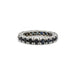 Bague 52 Alliance or blanc saphirs 58 Facettes 240383R