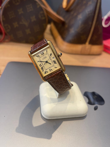 Montre CARTIER - Montre Tank - Must de Cartier 58 Facettes