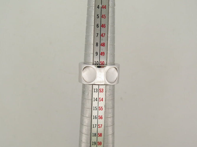 Bague 49 bague LOUIS VUITTON clous creux gm or blanc 18k & diamants 58 Facettes 267036