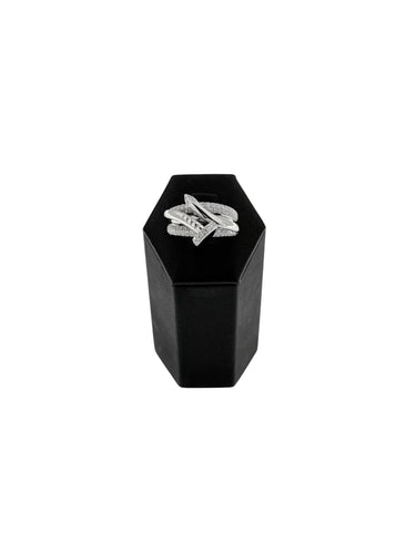 Línea Vendome Anillo oro blanco diamantes 