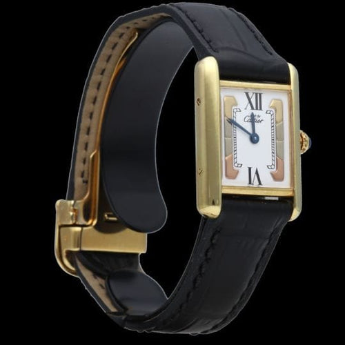 Montre Cartier Montre Tank Vermeil 58 Facettes MT41712
