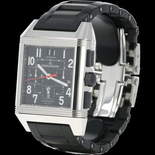 Montre Jaeger LeCoultre Montre Reverso Squadra Chronographe 58 Facettes MT43037