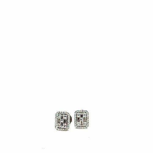 Boucles d'oreilles Boucles d'oreilles en or jaune 18 carats et diamants 58 Facettes