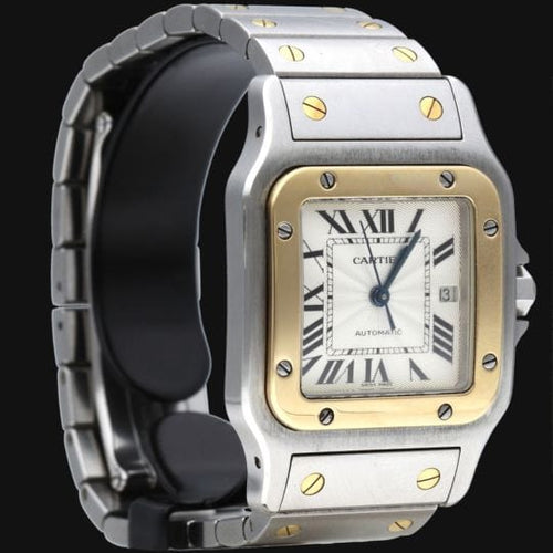 Montre Cartier Montre Santos Galbée 58 Facettes MT42754