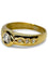 Bague 51 Solitaire or jaune et diamants 58 Facettes 885